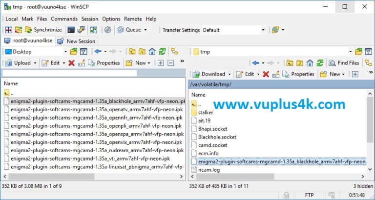 [TUTORIAL] How to install MGCAMD on BlackHole – VUPLUS4K