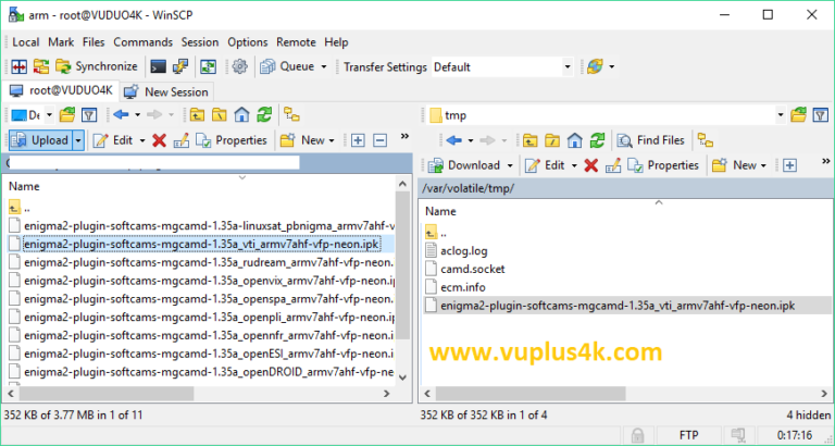 [TUTORIAL] How to install MGCAMD on VTI – VUPLUS4K