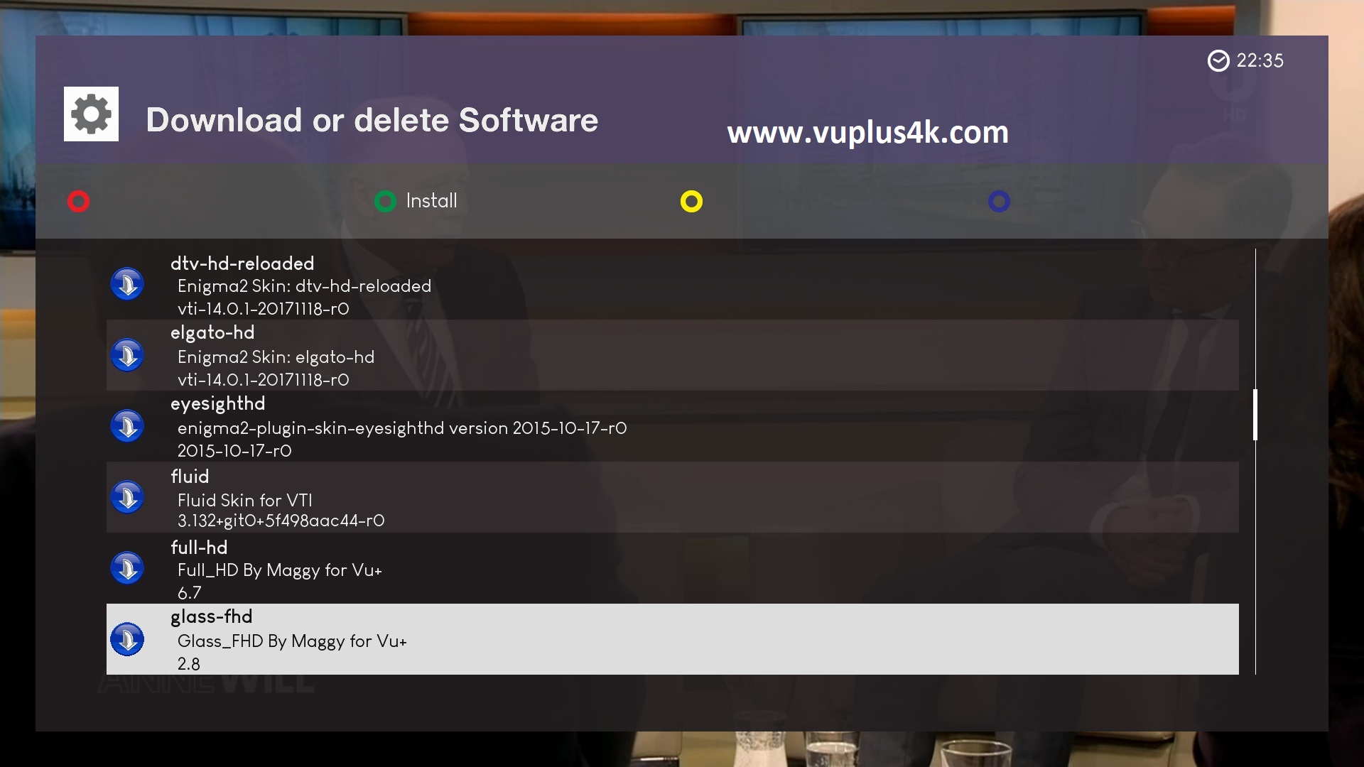 [TUTO] How to install SKIN on VTI – VUPLUS4K